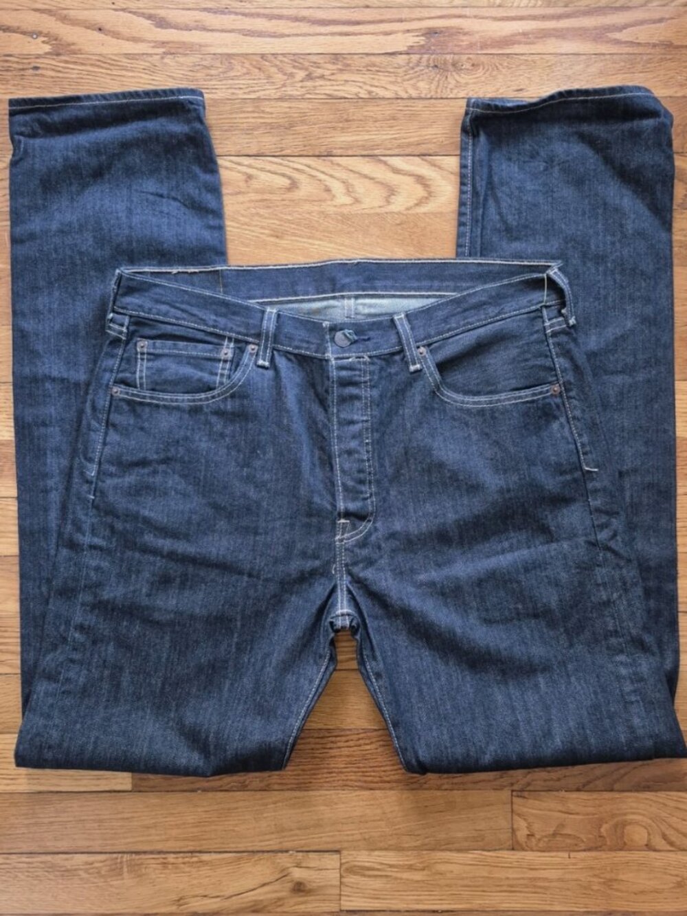 Levi's Men's 501 Original Fit Jeans, Button Fly Size 34 x 34
